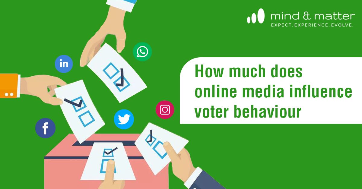 How much do online media influence voter behaviour?